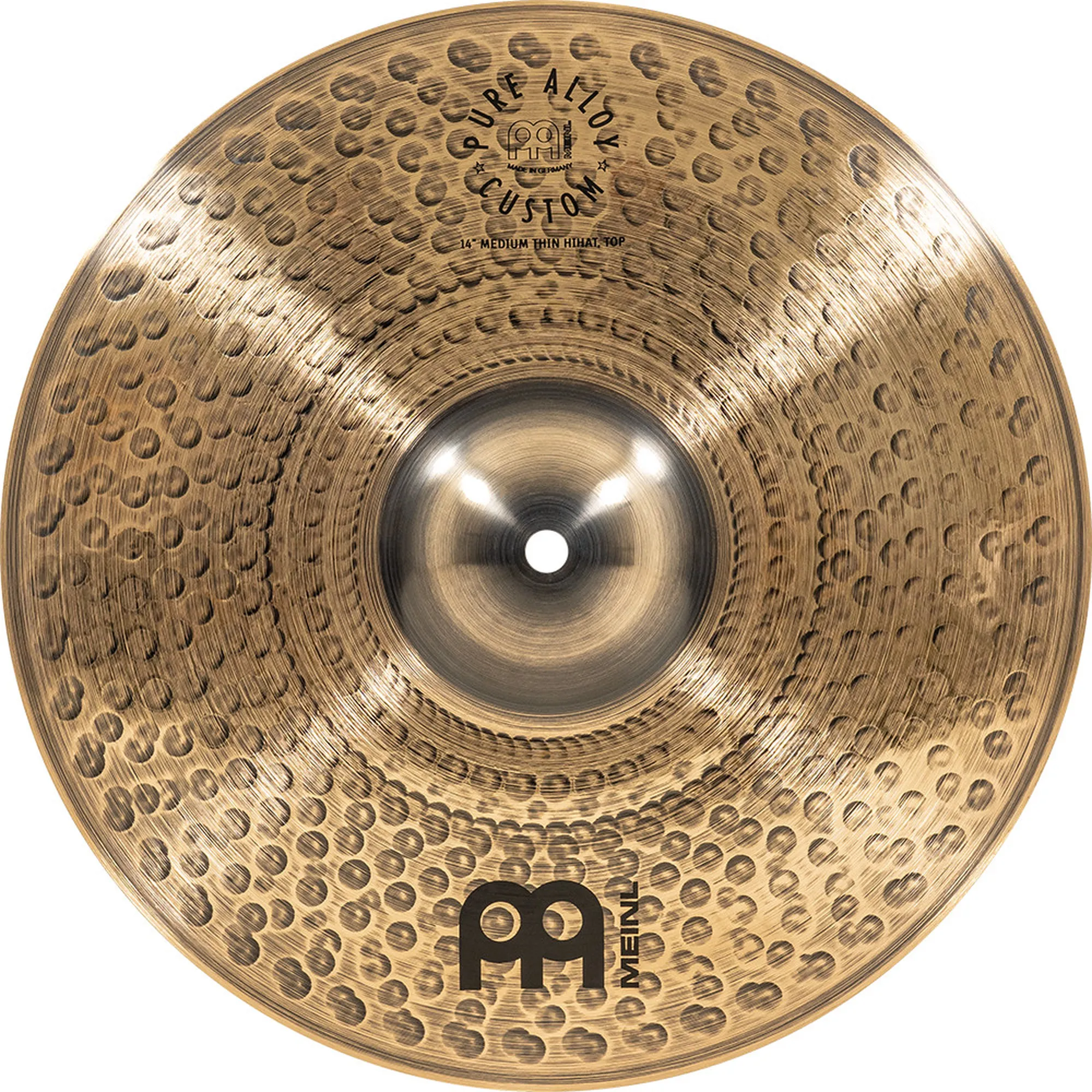 Vorderes Coverbild Meinl 14" Pure Alloy Custom Medium Thin