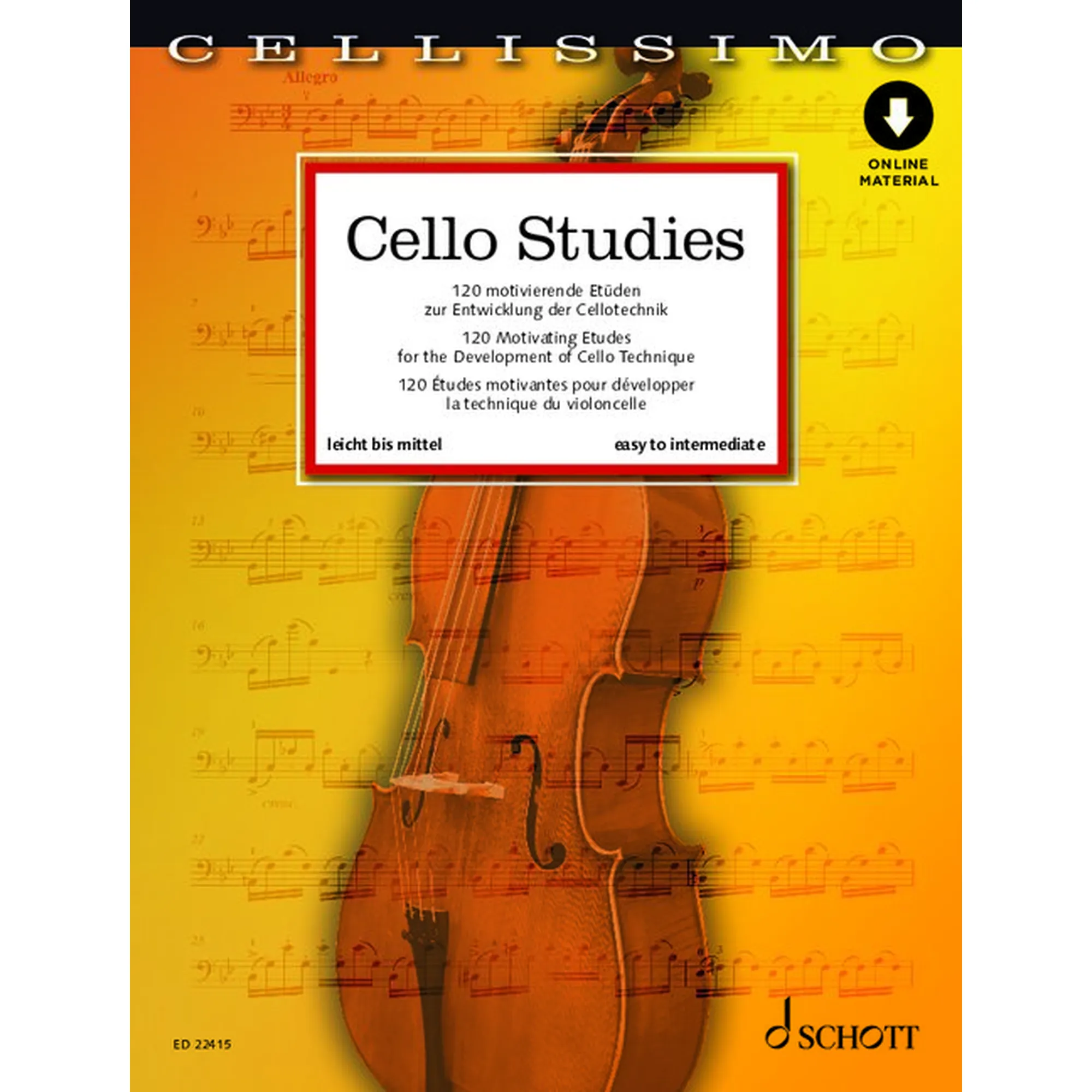 Vorderes Coverbild Cello Studies