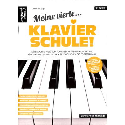 Vorderes Coverbild Meine vierte Klavierschule