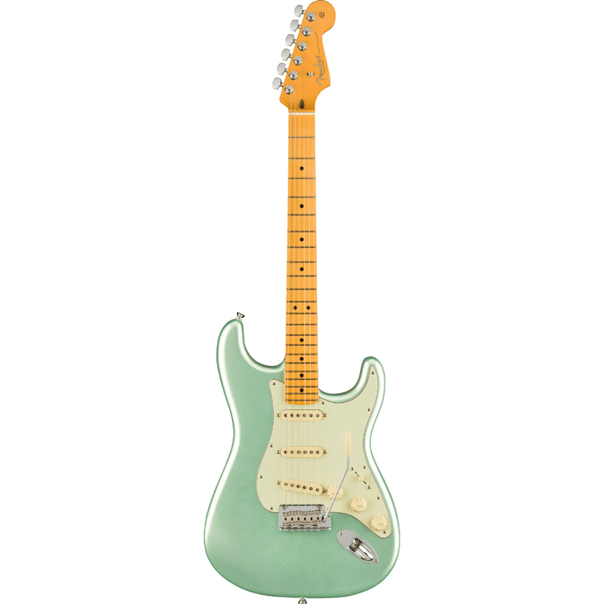 Vorderes Coverbild Fender American Pro II Strat MN - MYST SFG - RETOURE