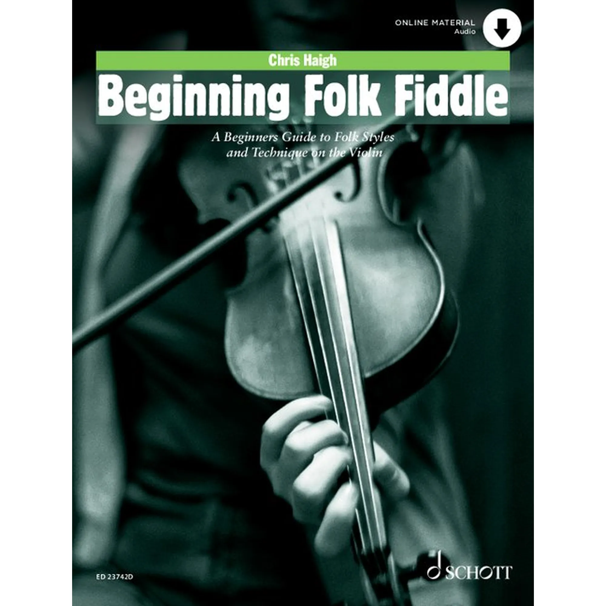 Vorderes Coverbild Beginning Folk Fiddle