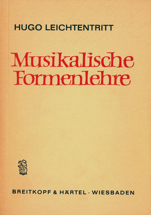 Vorderes Coverbild Musikalische Formenlehre
