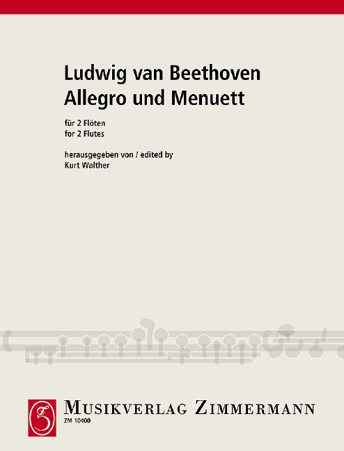Vorderes Coverbild Allegro und Menuett