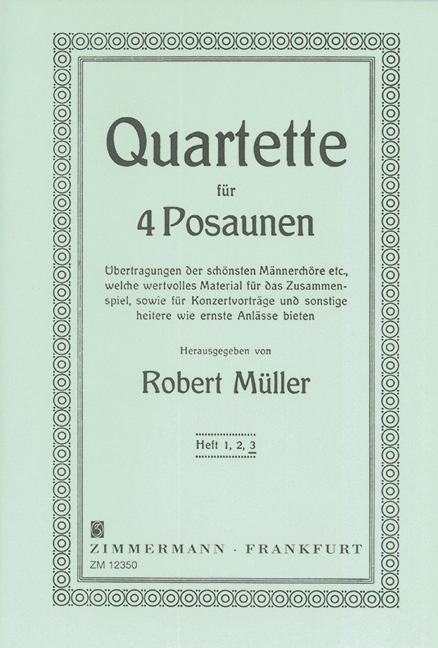 5 ausgewählte Quartette Band 3