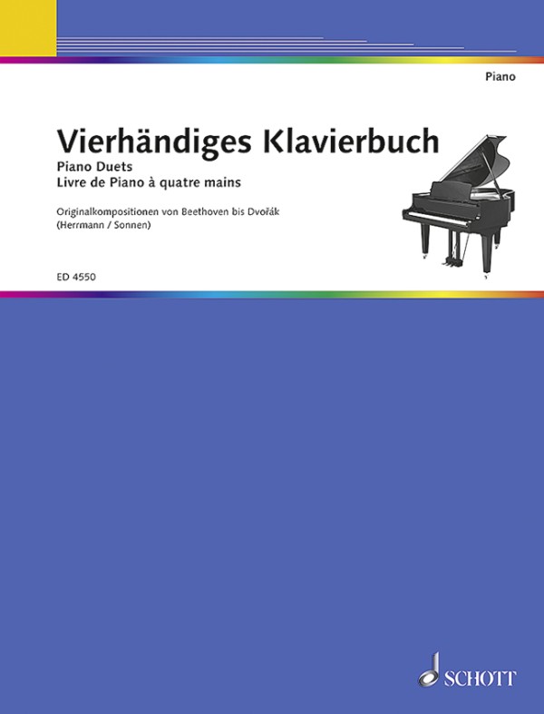 Vorderes Coverbild Vierhändiges Klavierbuch