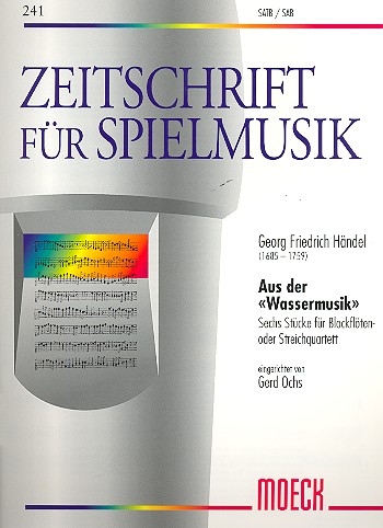 Vorderes Coverbild Aus der Wassermusik 