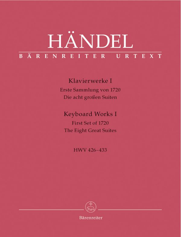 Vorderes Coverbild Klavierwerke Band 1 