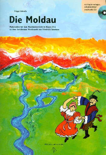 Vorderes Coverbild Die Moldau (mit Kopiervorlagen, Arbeitsblättern+CD)