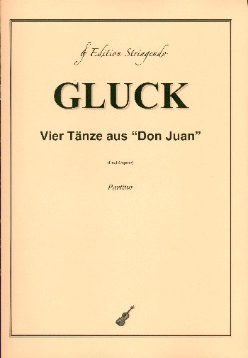 Vorderes Coverbild 4 Tänze aus Don Juan
