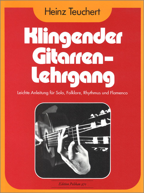 Vorderes Coverbild Klingender Gitarrenlehrgang