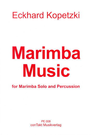Vorderes Coverbild Marimba Music