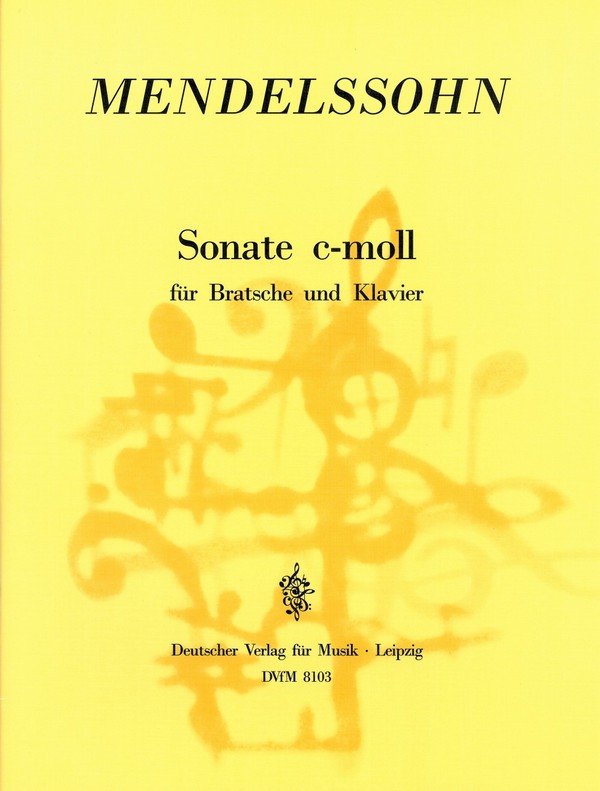 Vorderes Coverbild Sonate c-Moll