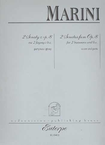 Vorderes Coverbild 2 Sonatas op.8