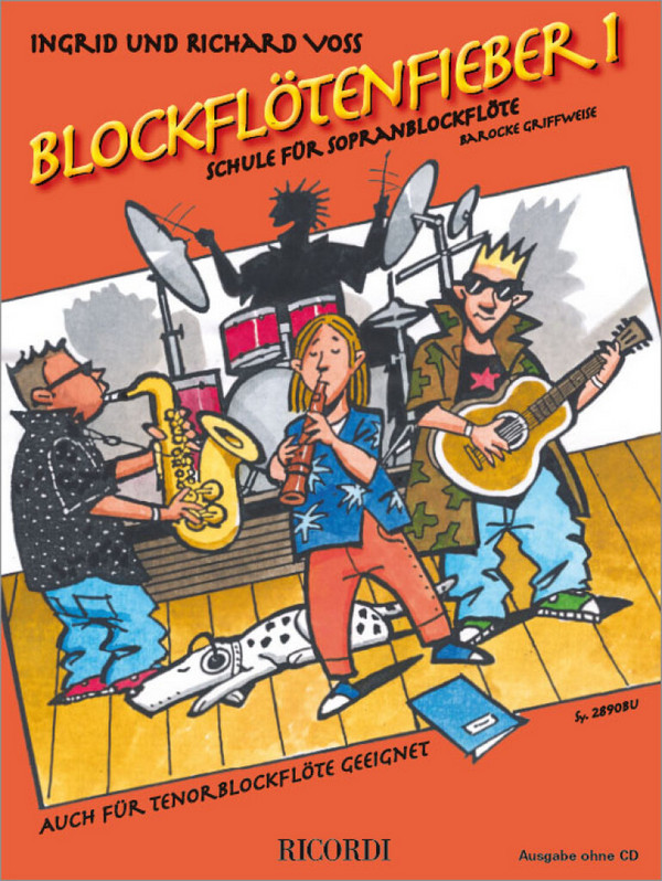 Vorderes Coverbild Blockflötenfieber Band 1