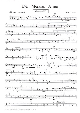 Vorderes Coverbild Amen  und  Hallelujah aus dem Messias