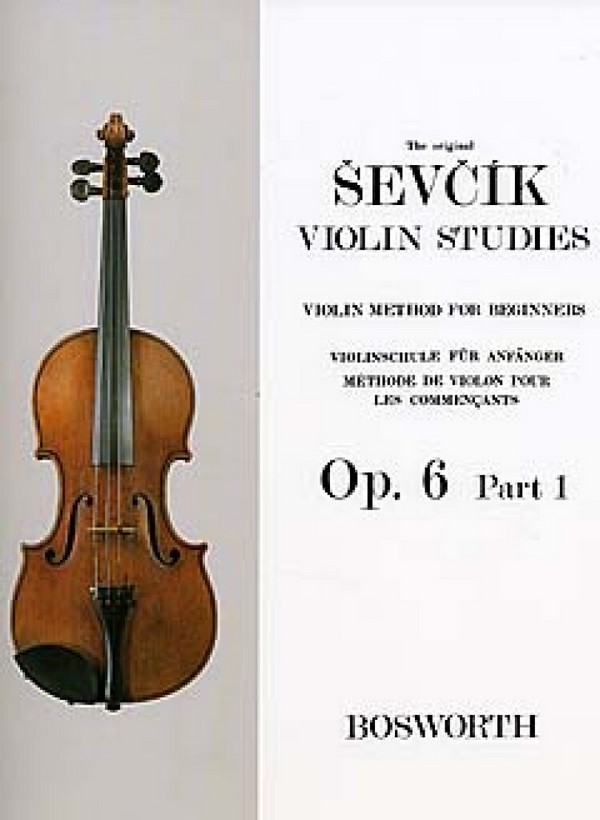 Vorderes Coverbild Violinschule für Anfänger op.6,1