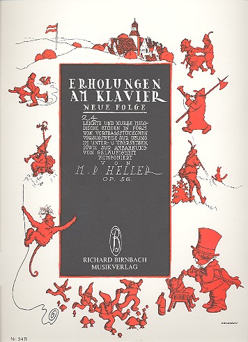 Vorderes Coverbild Erholungen am Klavier op.56