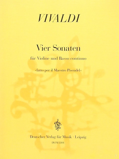 Vorderes Coverbild 4 Sonaten