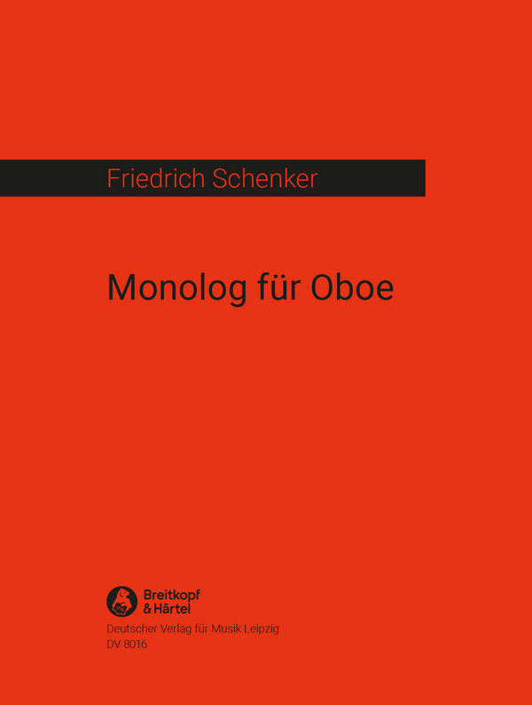 Vorderes Coverbild Monolog