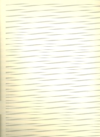 Vorderes Coverbild Notenpapier Quart-Format hoch 26 Systeme