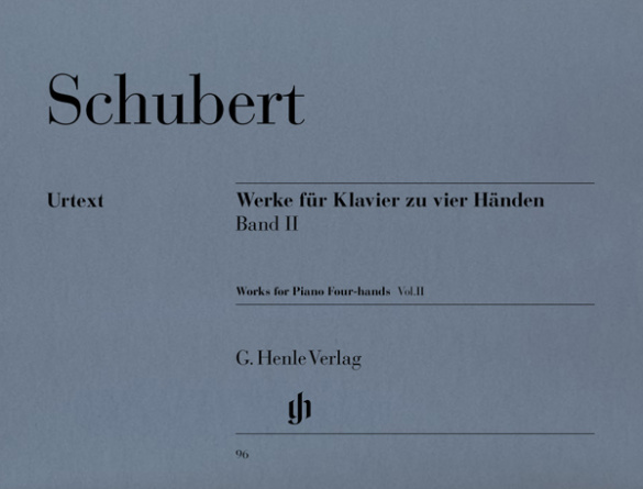 Vorderes Coverbild Werke für Klavier zu 4 Händen Band 2