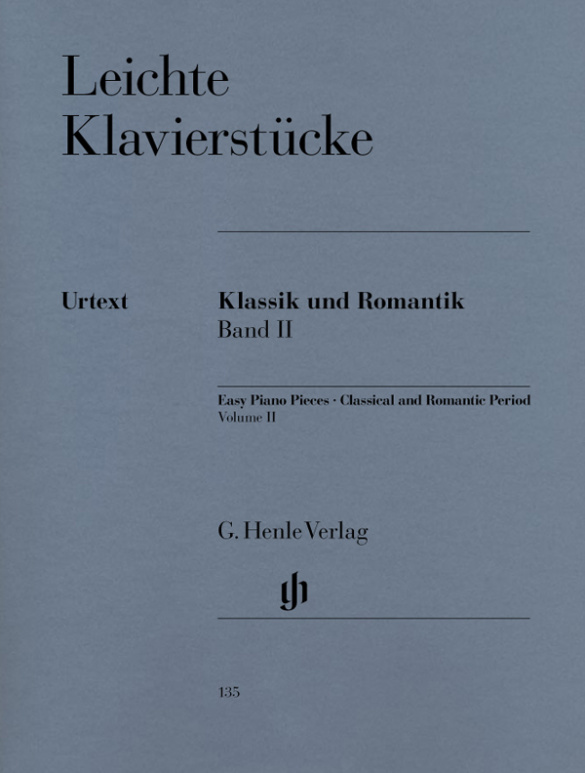 Vorderes Coverbild Leichte Klavierstücke der Klassik und Romantik Band 2