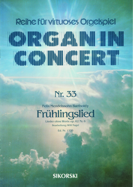 Vorderes Coverbild Frühlingslied op.62 Nr.6