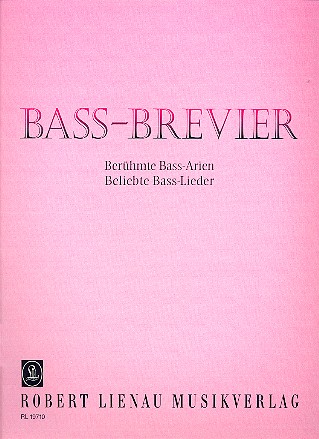 Baß-Brevier - Berühmte Baßarien und -lieder