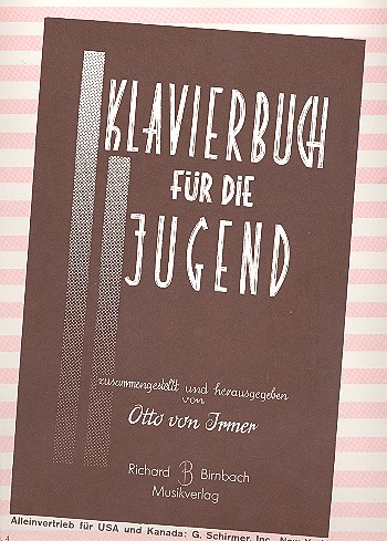 Vorderes Coverbild Klavierbuch für die Jugend