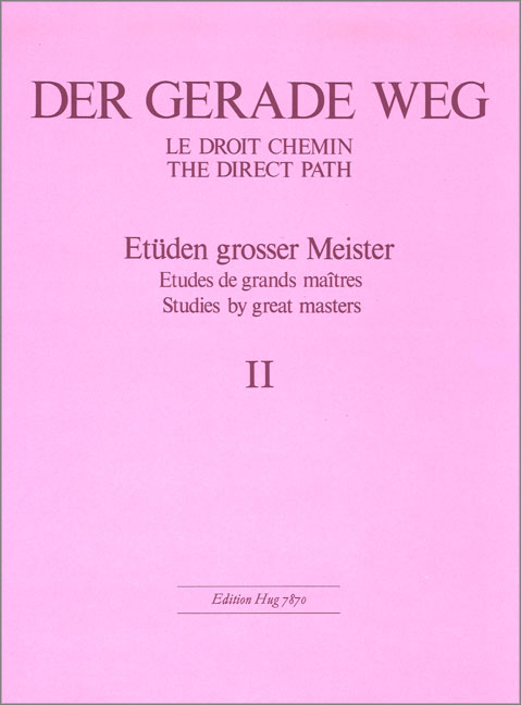 Vorderes Coverbild Der gerade Weg Band 2 Etüden