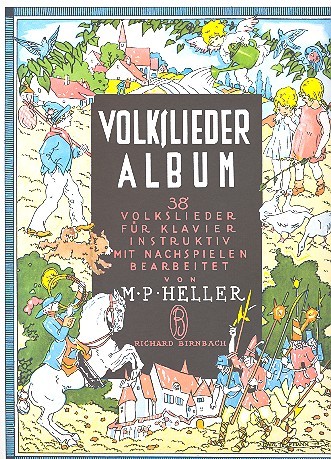 Vorderes Coverbild Volkslieder-Album 