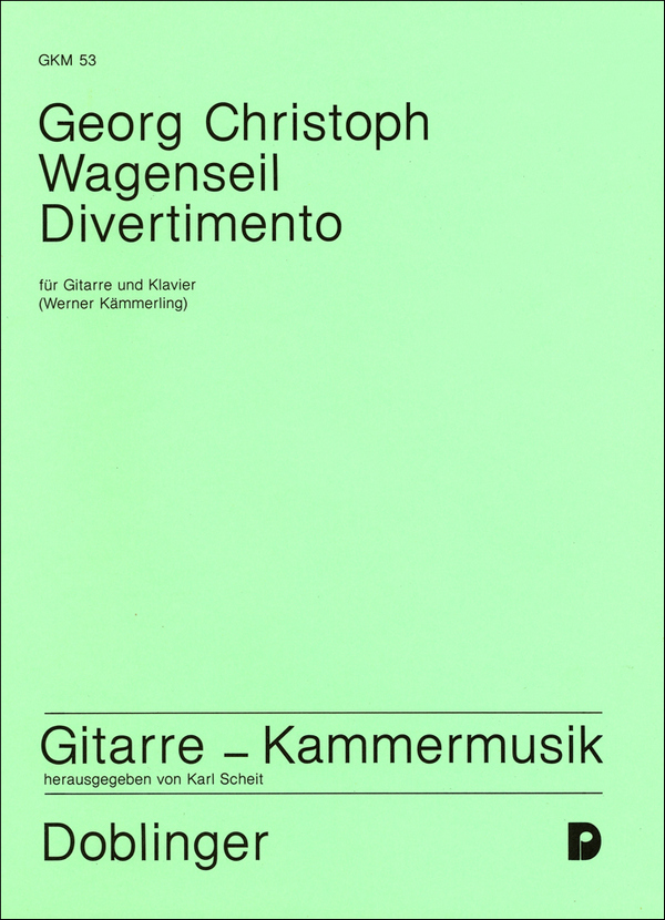 Vorderes Coverbild Divertimento D-Dur