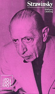 Vorderes Coverbild Igor Strawinsky Monographie