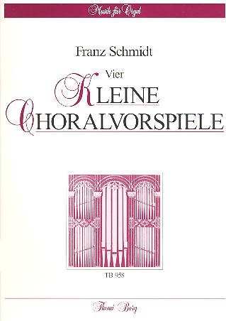 Vorderes Coverbild 4 kleine Choralvorspiele
