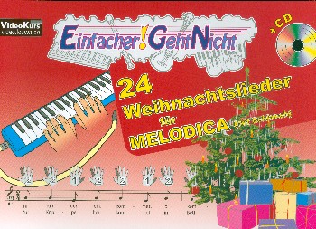 Vorderes Coverbild 24 Weihnachtslieder (+CD)