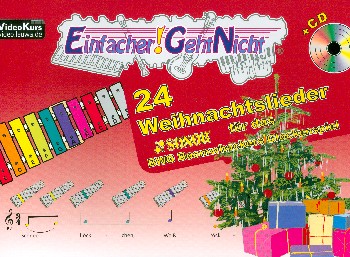 Vorderes Coverbild Einfacher! Geht nicht - 24 Weihnachtslieder (+CD)