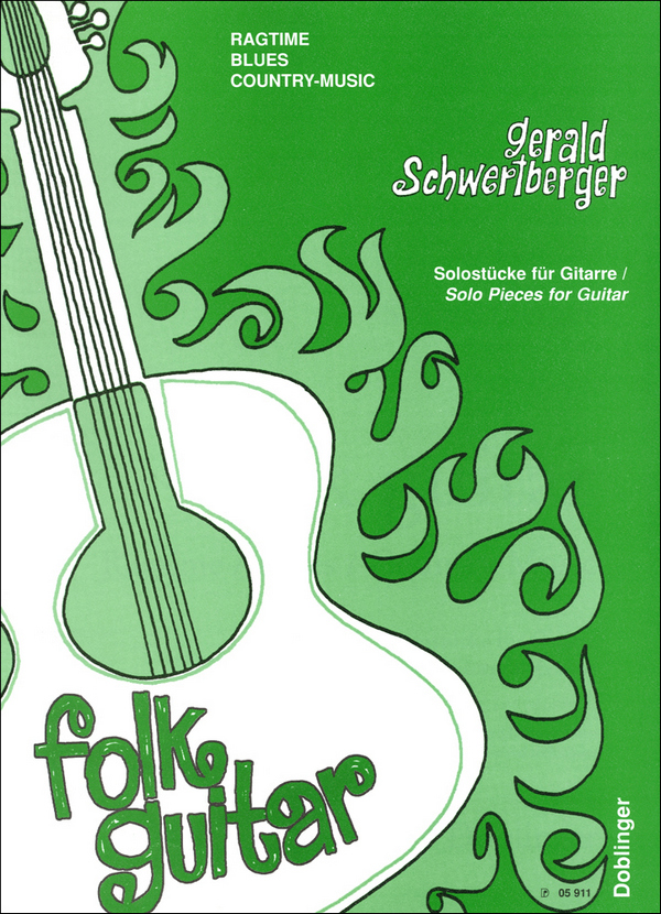 Vorderes Coverbild Folk Guitar Ragtime, Blues and