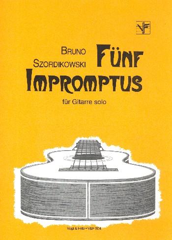 Vorderes Coverbild Fünf Impromptus