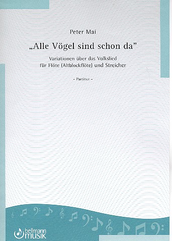 Vorderes Coverbild Variationen über das Volkslied Alle Vögel sind schon da