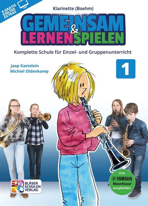 Vorderes Coverbild Gemeinsam lernen & spielen Band 1 (+Online Audio)