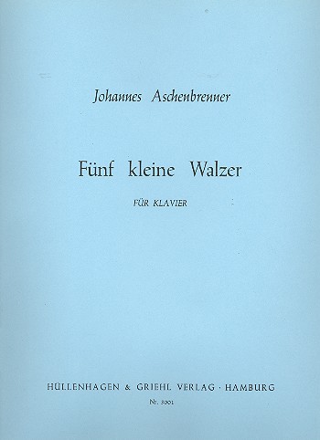 Vorderes Coverbild 5 kleine Walzer