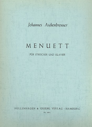 Vorderes Coverbild Menuett
