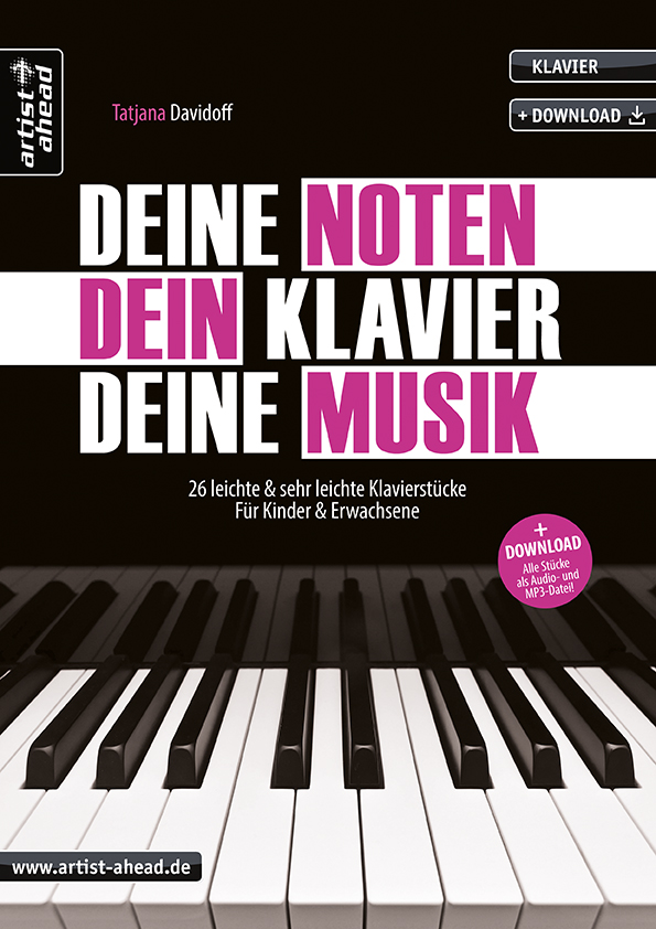 Vorderes Coverbild Deine Noten - Dein Klavier - Deine Musik (+Download)