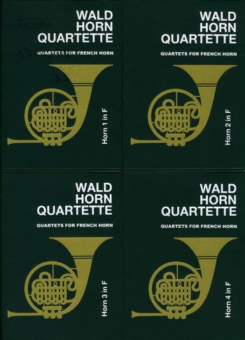 Vorderes Coverbild Waldhornquartette Band 1