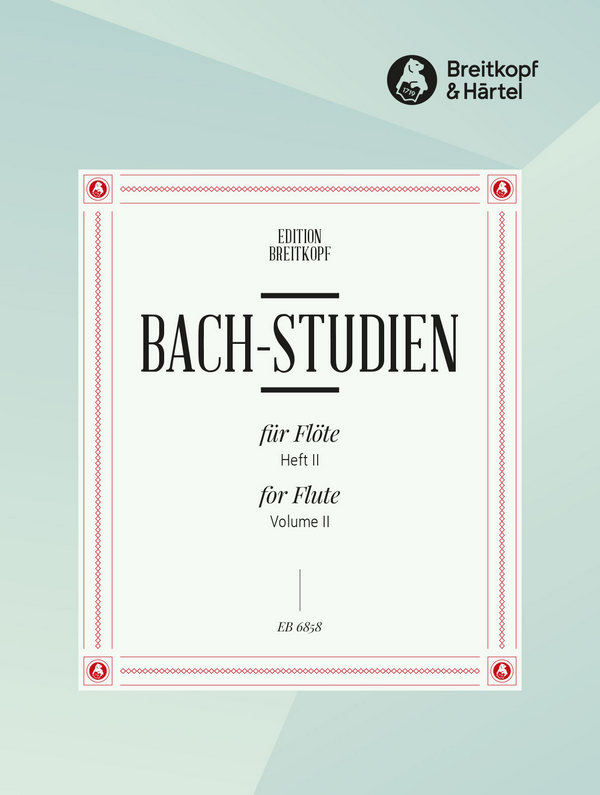 Vorderes Coverbild 24 Bachstudien Band 2 (Nr.13-24 )