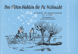 Vorderes Coverbild Das Flöten-Büchlein für die Weihnacht