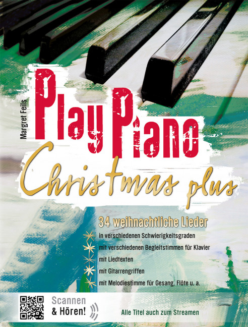 Vorderes Coverbild Play Piano Christmas plus