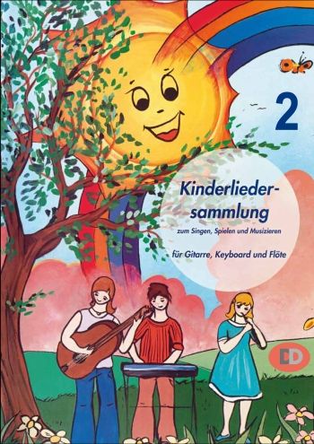Vorderes Coverbild Kinderliedersammlung Band 2