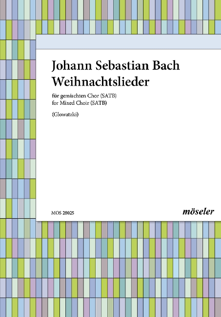 Vorderes Coverbild Weihnachtslieder zu 4 Stimmen