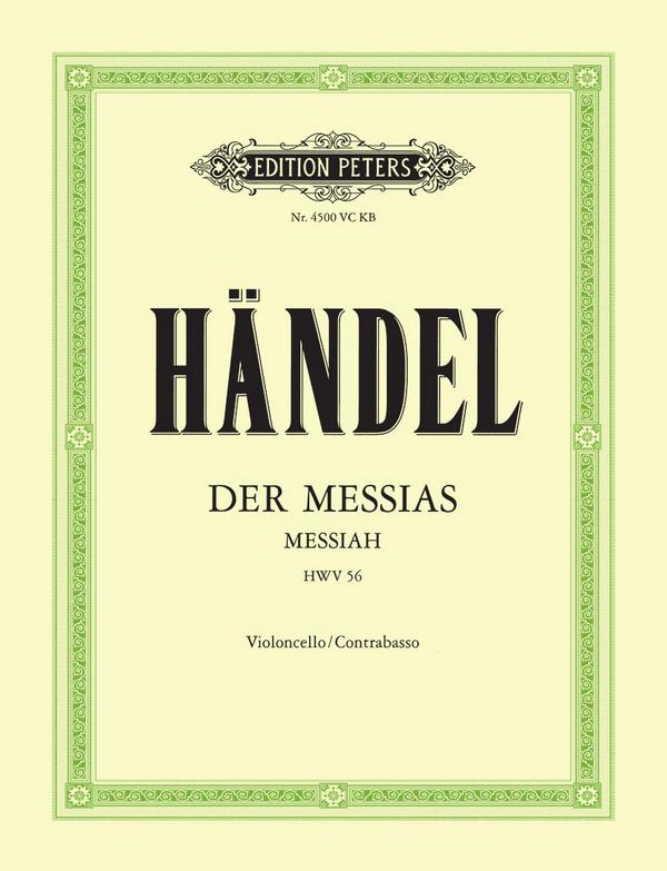Vorderes Coverbild Der Messias HWV56